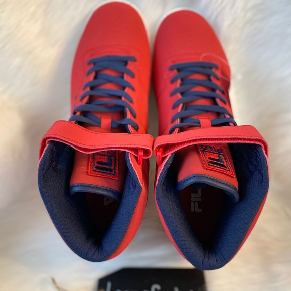 New Fila Men’s Vulc 13 Mid Plus Basketball Sneaker - Picture 9 of 13